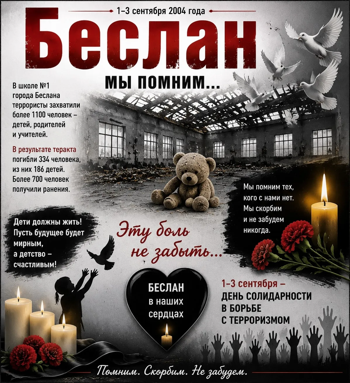 Трагедия Беслана.