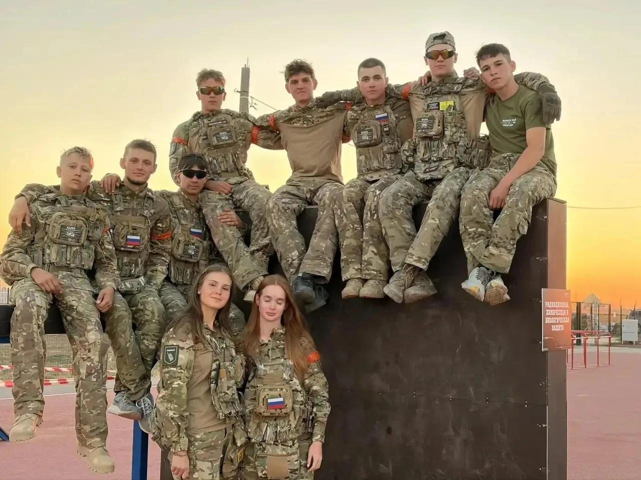Пензенская команда «Агат-Эрюжев» принимает участие в финале Всероссийской военно-патрио...