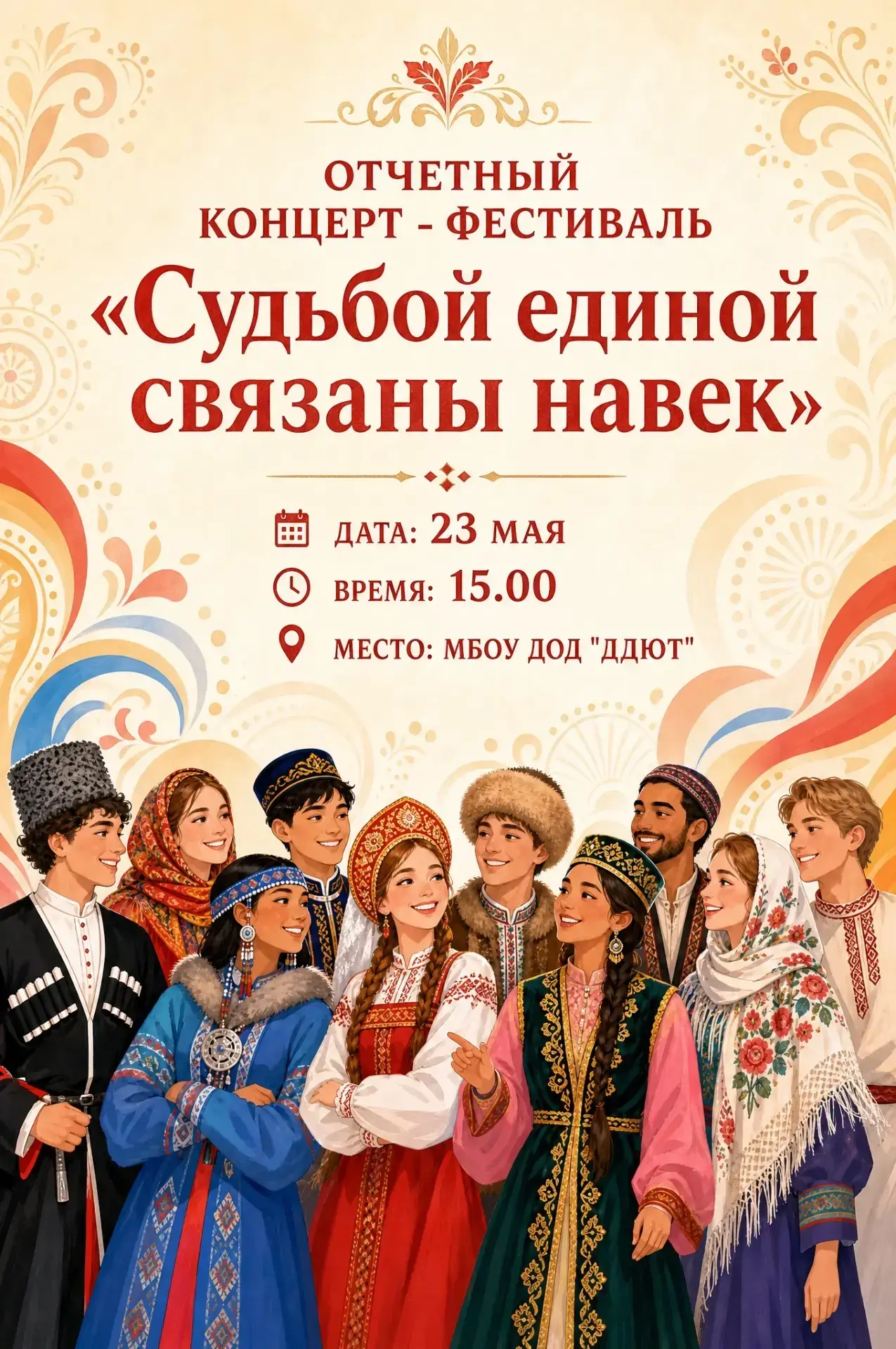 Приглашаем воспитанников и родителей на отчетный концерт - фестиваль 😊🥰