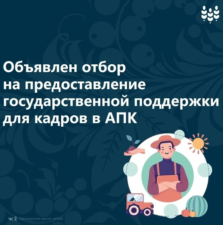 Министерством АПК и торговли региона объявлен отбор на предоставление государственной поддержки из ф