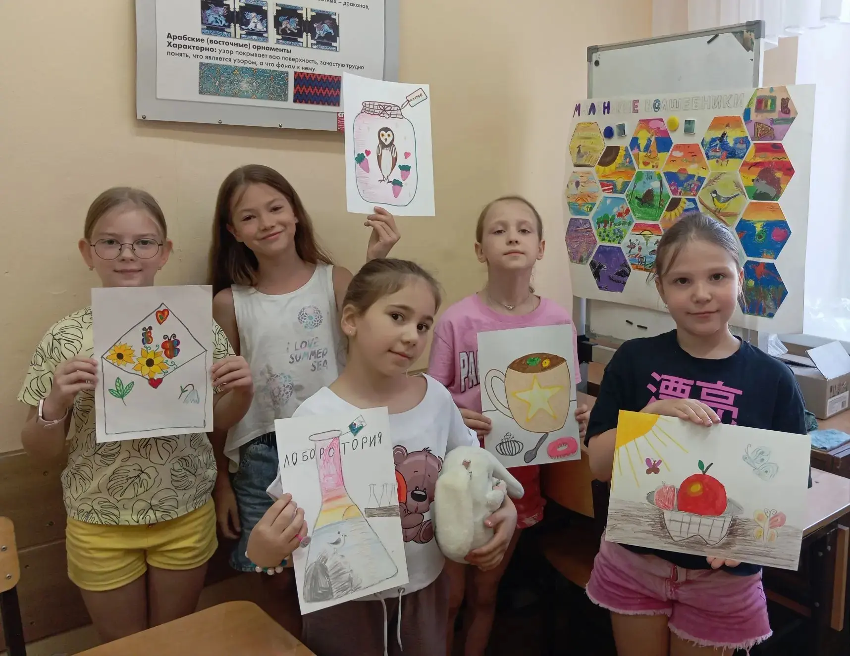 💫 Финал учебного года в студии «Маленькие волшебники» выдался ярким! Ребята создали общую карту меч