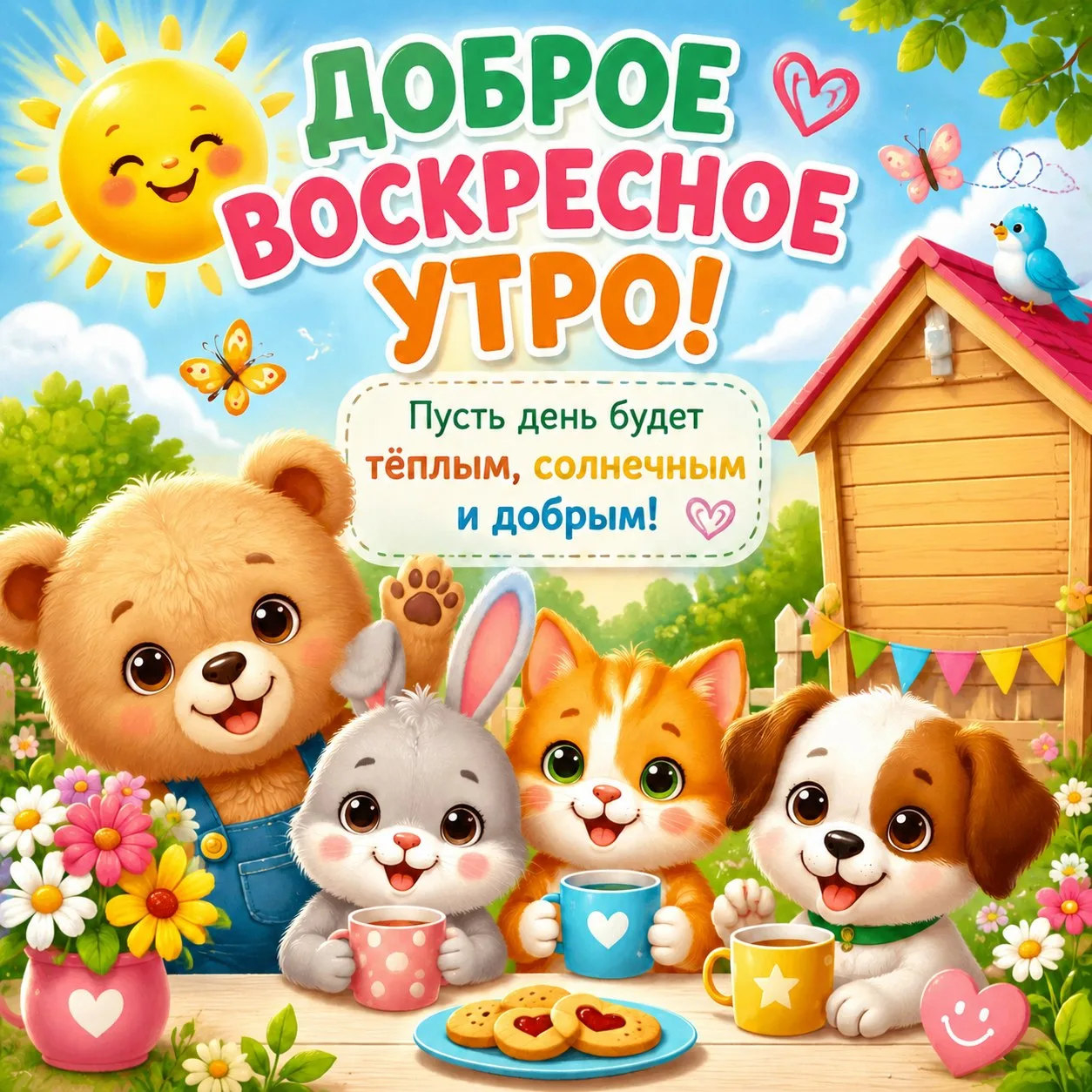 Доброе утро! 🌷 

Желаем вам, чтобы этот день принёс только радость, тёплые объятия и счастливые дет