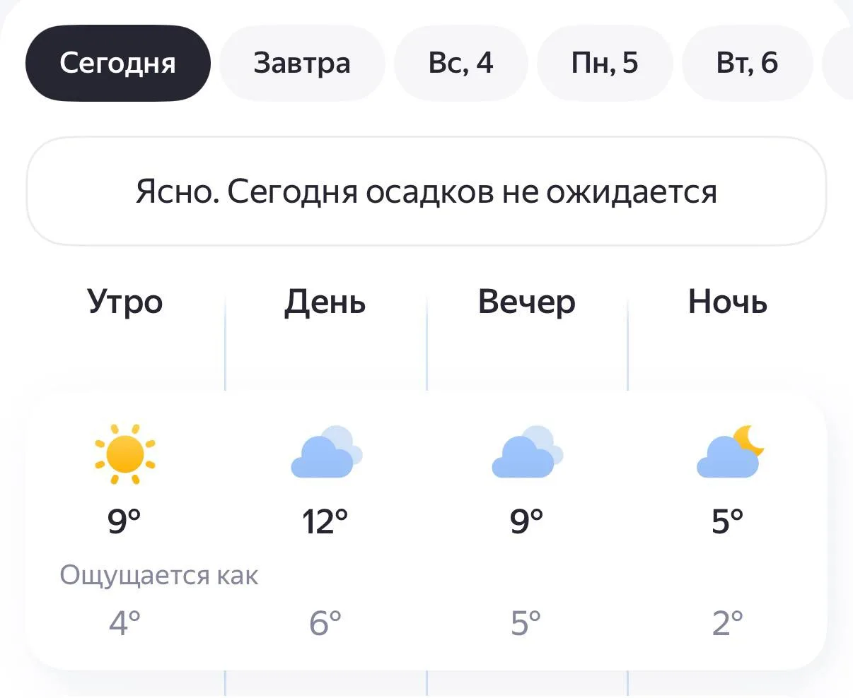 Сегодня в Россоши стоит одеться потеплее