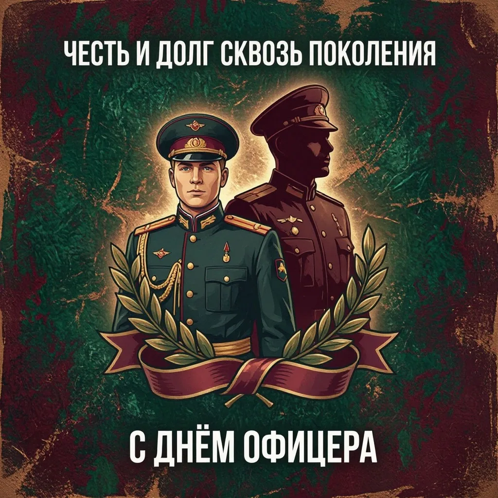 Поздравляю с Днём офицера! 🫡