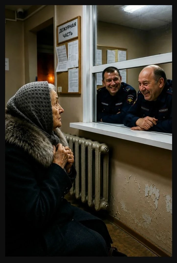 Дежурные в отделении назвали «алкашкой» пожилую женщину в промокшем платке и со смехом ...