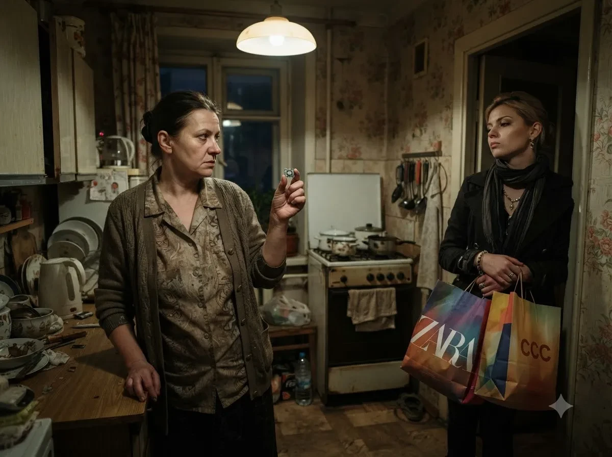 — Опять с инспекцией? — усмехнулась она. В тот же вечер я выставила её вещи
