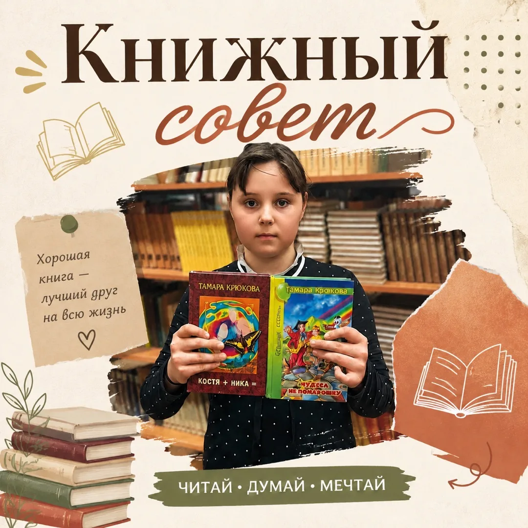 📚✨Книжные советы от Елизаветы: магия, путешествия и любимые истории

Ученица 4 «Е» класса Елизавета
