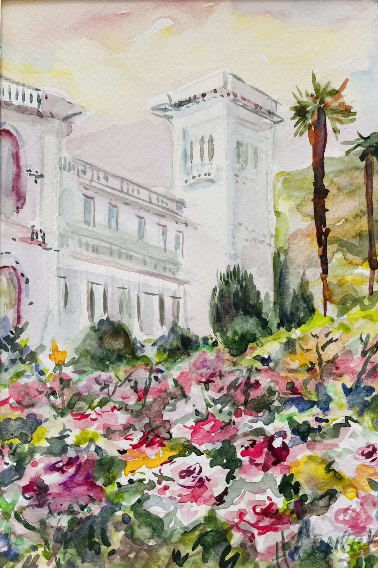 Ливадия в живописи 🌹🏛️