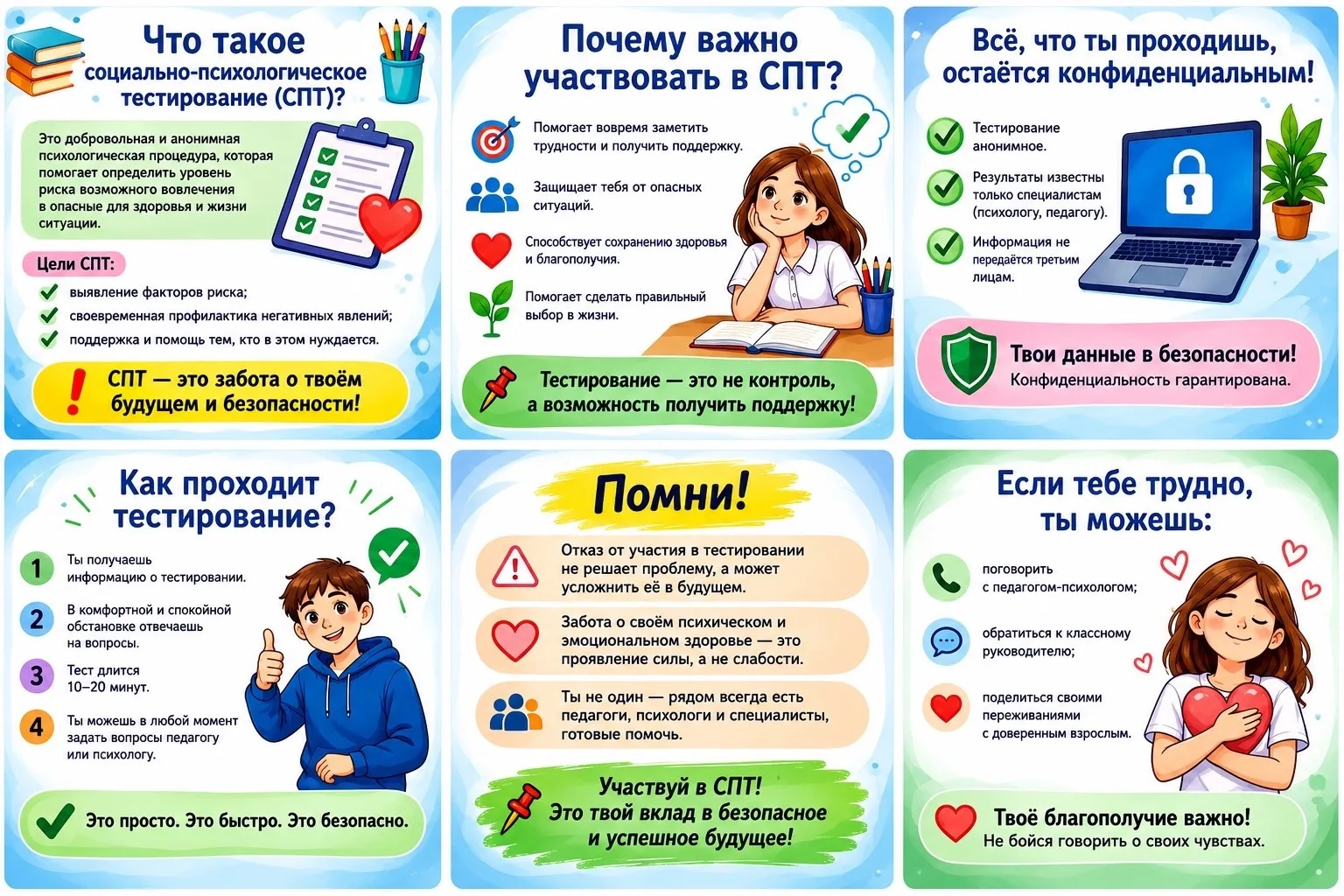 🧠 Социально-психологическое тестирование: важно знать!