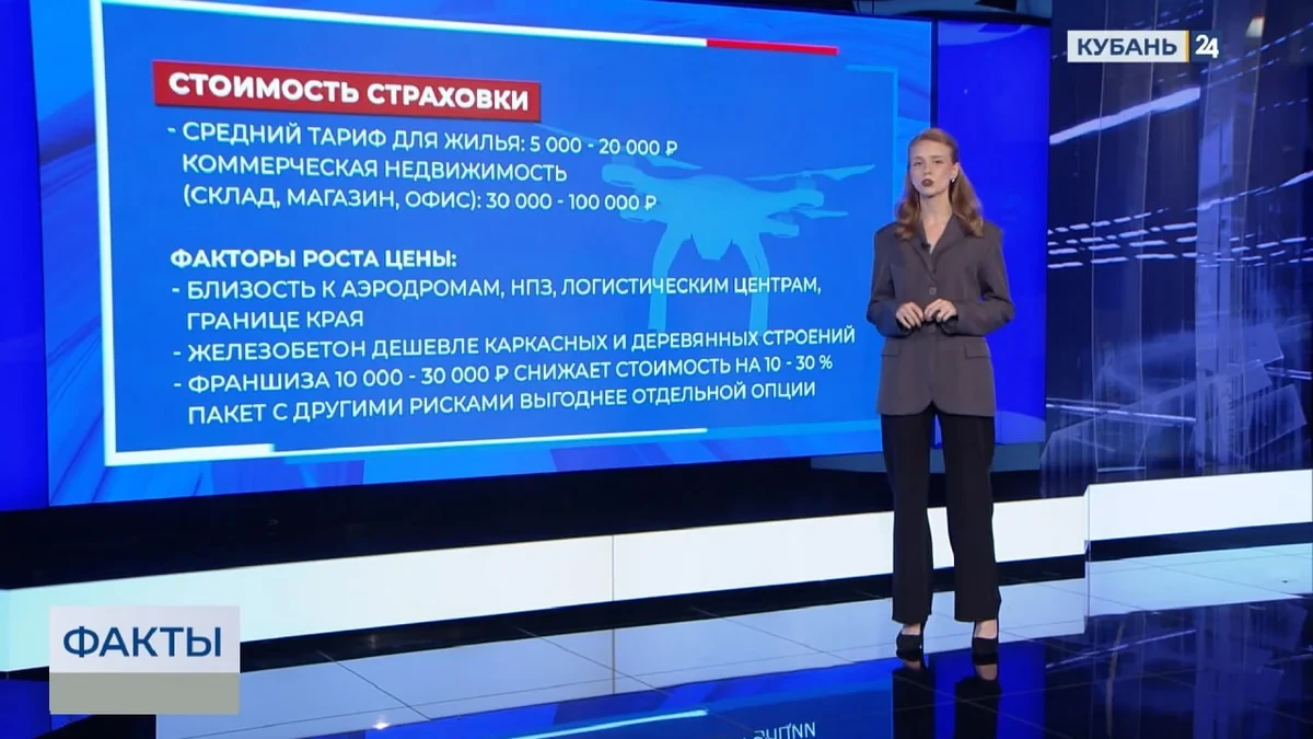 📰 Жители Краснодарского края стали чаще страховать имущество от БПЛА