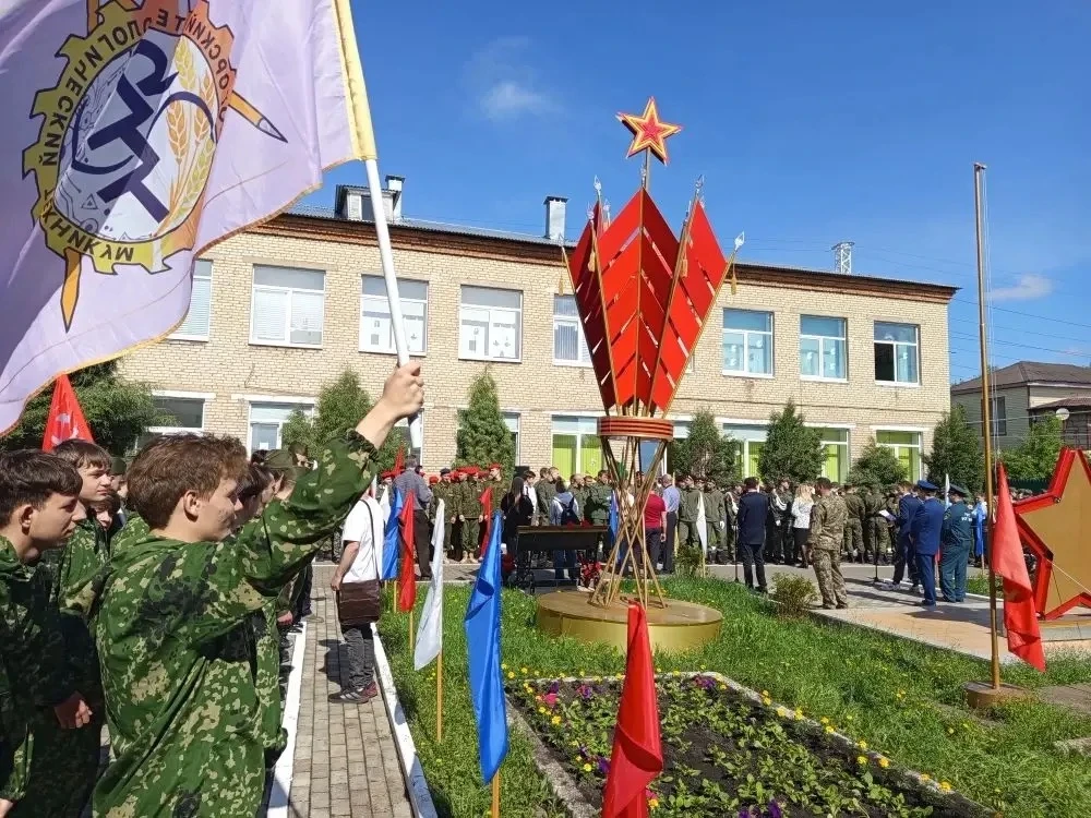 Сводный отряд «Ратник» нашего техникума достойно представил учебное заведение на област...