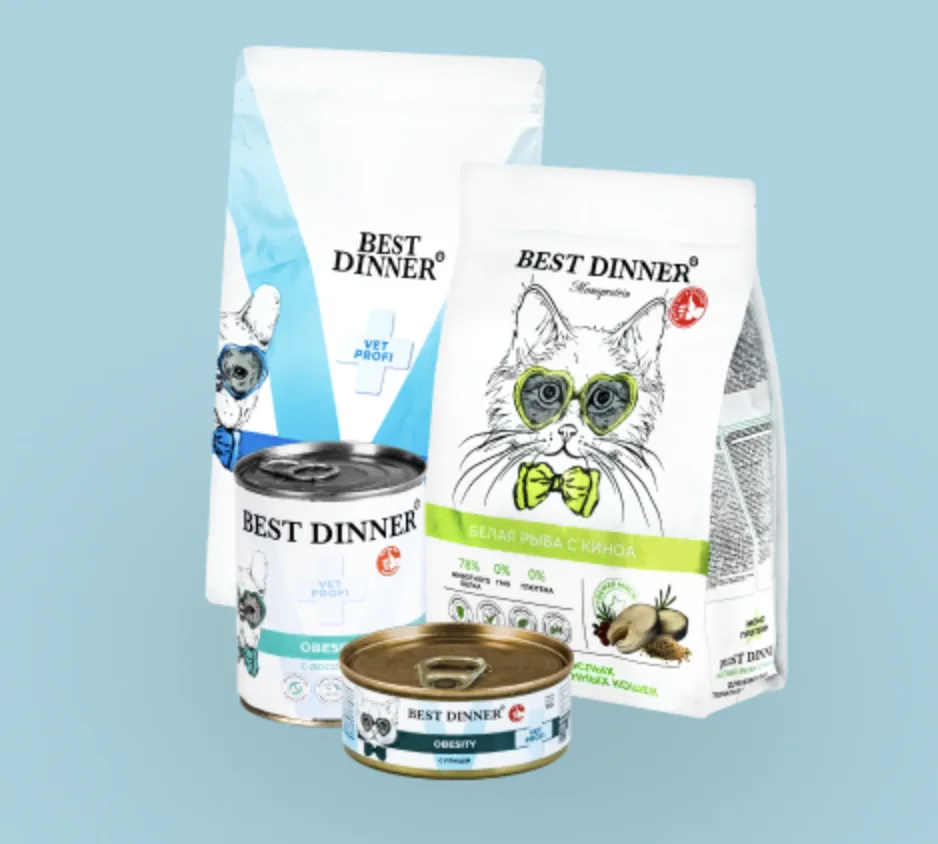 ✅Скидки на сухие корма Best Dinner