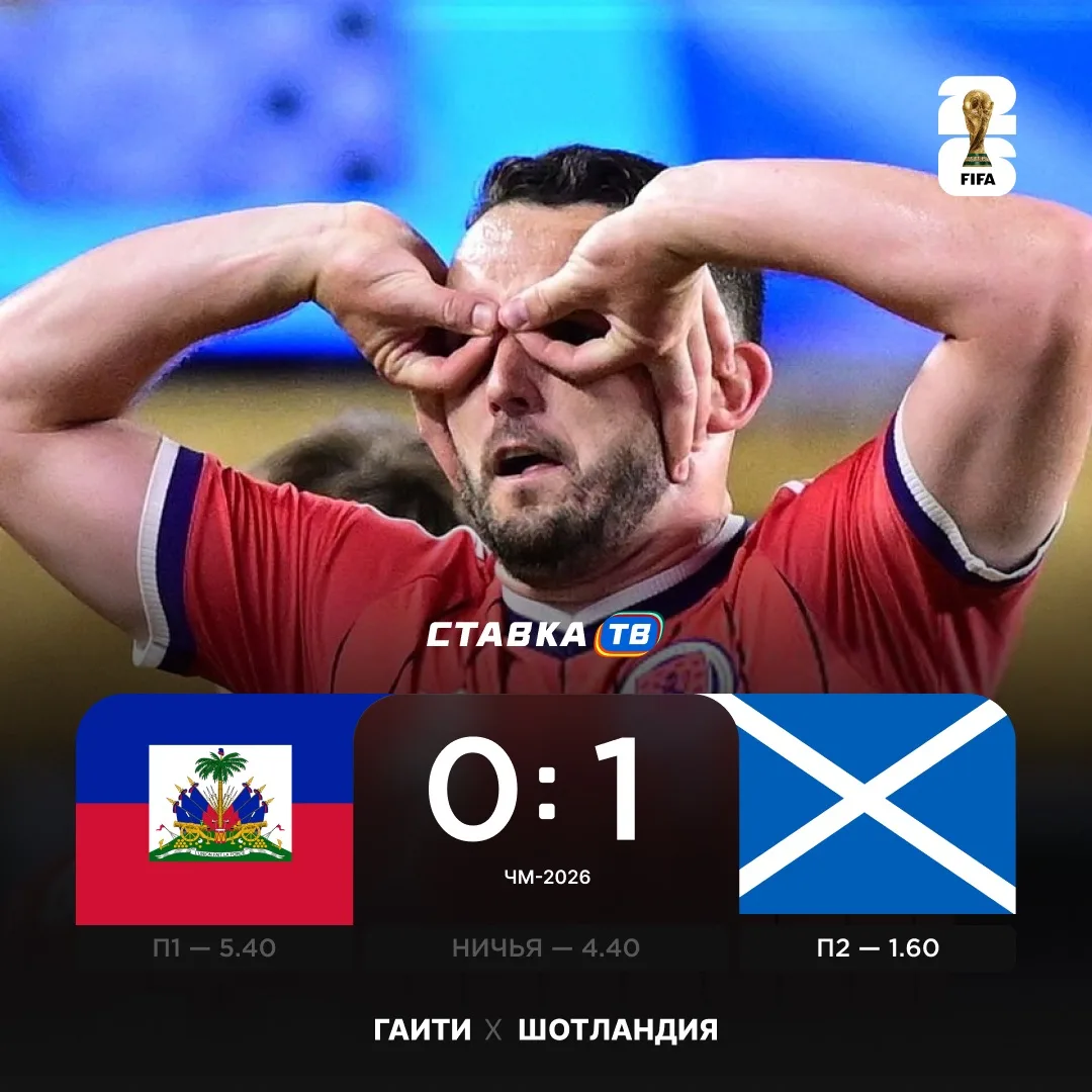 🏴󠁧󠁢󠁳󠁣󠁴󠁿 Шотландия не без труда обыграла Гаити

Шотландцам для победы хватило всего лишь одног