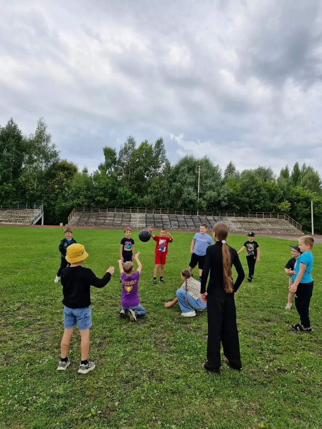 🏃‍♀️☀️ Спортивный день в лагере «Радуга»!