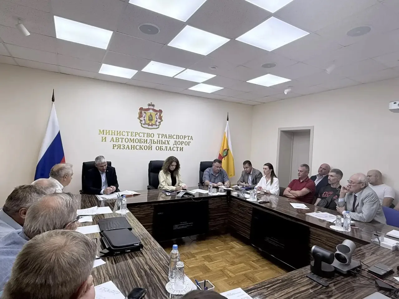 В Министерстве транспорта и автомобильных дорог Рязанской области состоялось рабочее со...