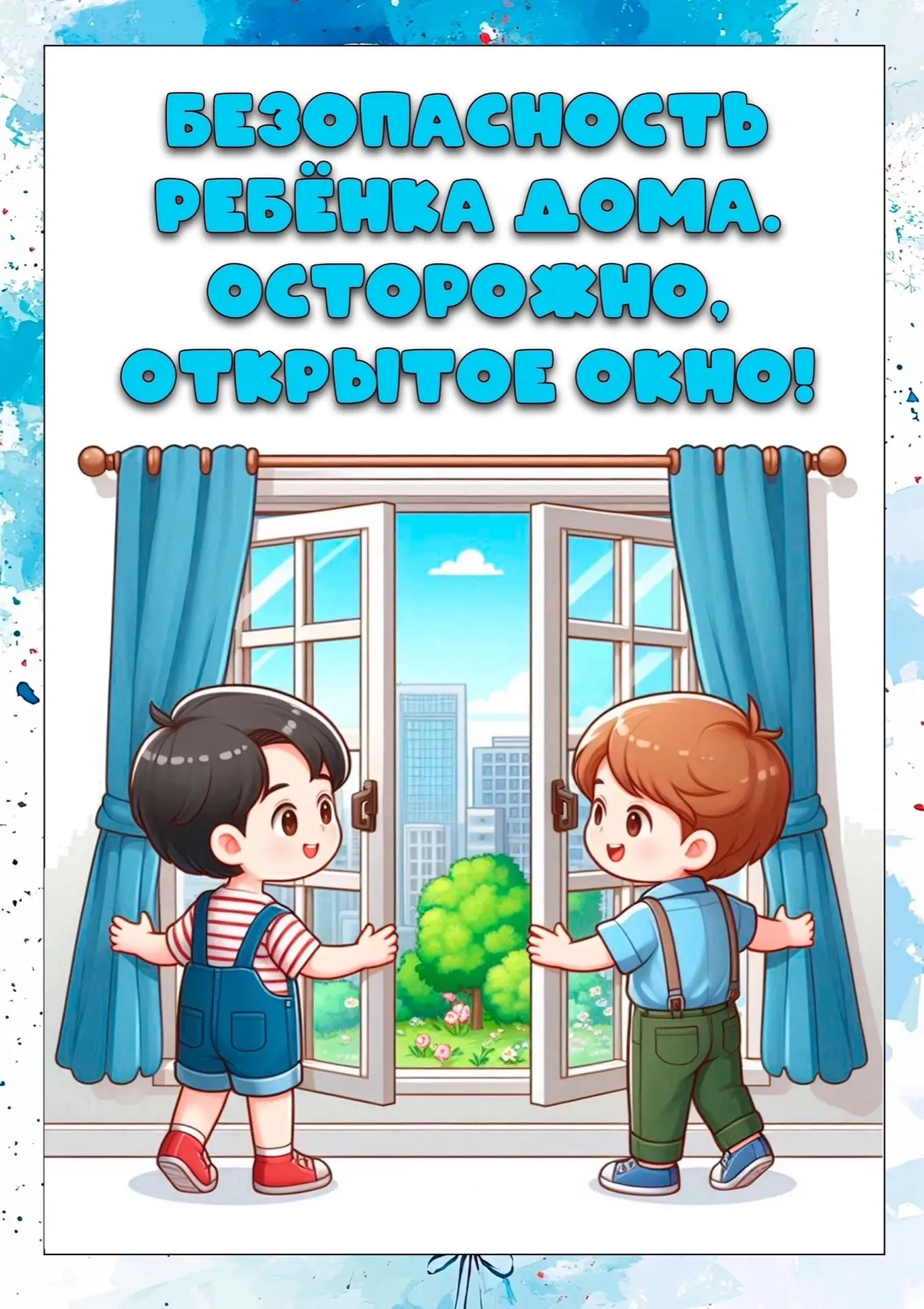 Безопасность ребенка дома