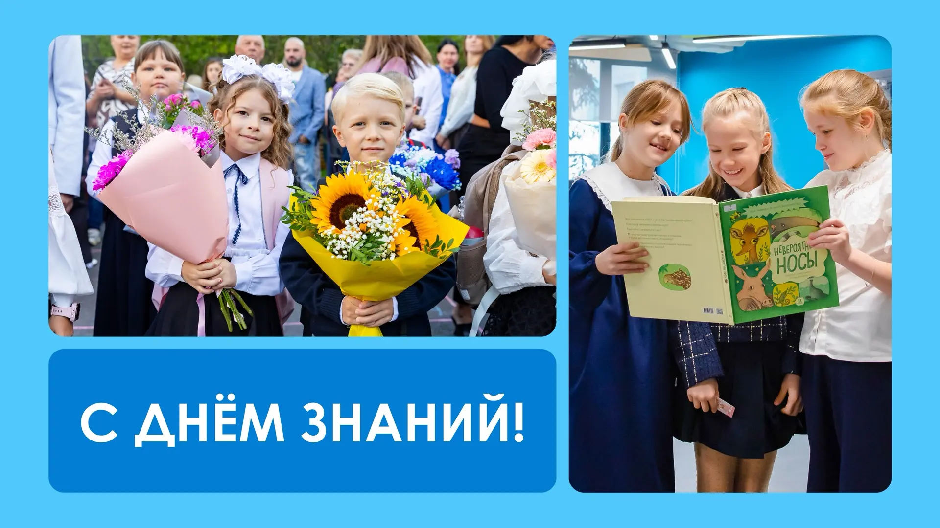 Дорогие друзья, сердечно поздравляю с Днём знаний!