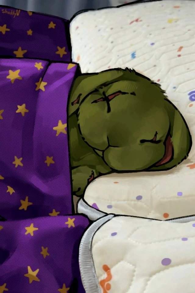 Маленький кролик поохотился на людишек и спит

FNAF