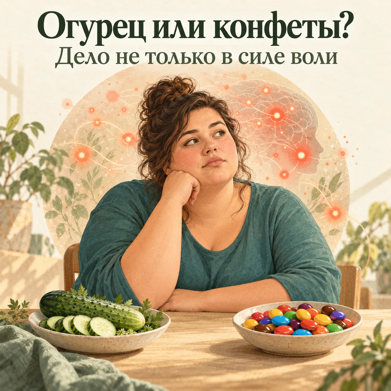 🥒 Огурец или конфеты: дело не только в силе воли