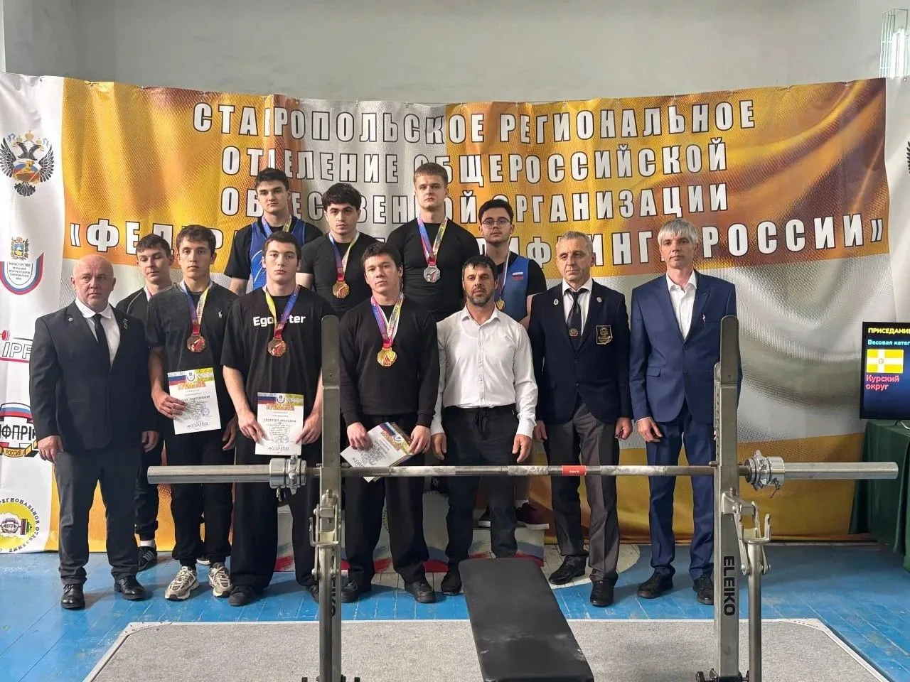 Студенты СКГМИ успешно выступили на первенстве Ставропольского края по пауэрлифтингу.   15-17 мая в 