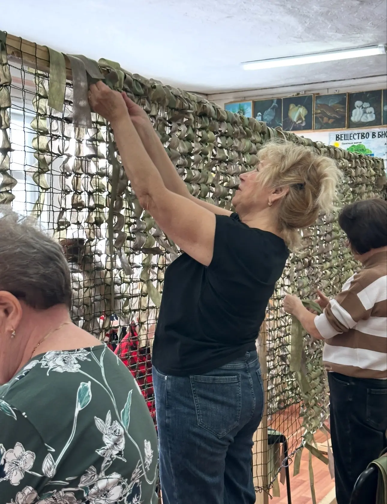 Истинная сила волонтерства: каждый узелок — на вес золота  В настоящее время, когда наша страна пере