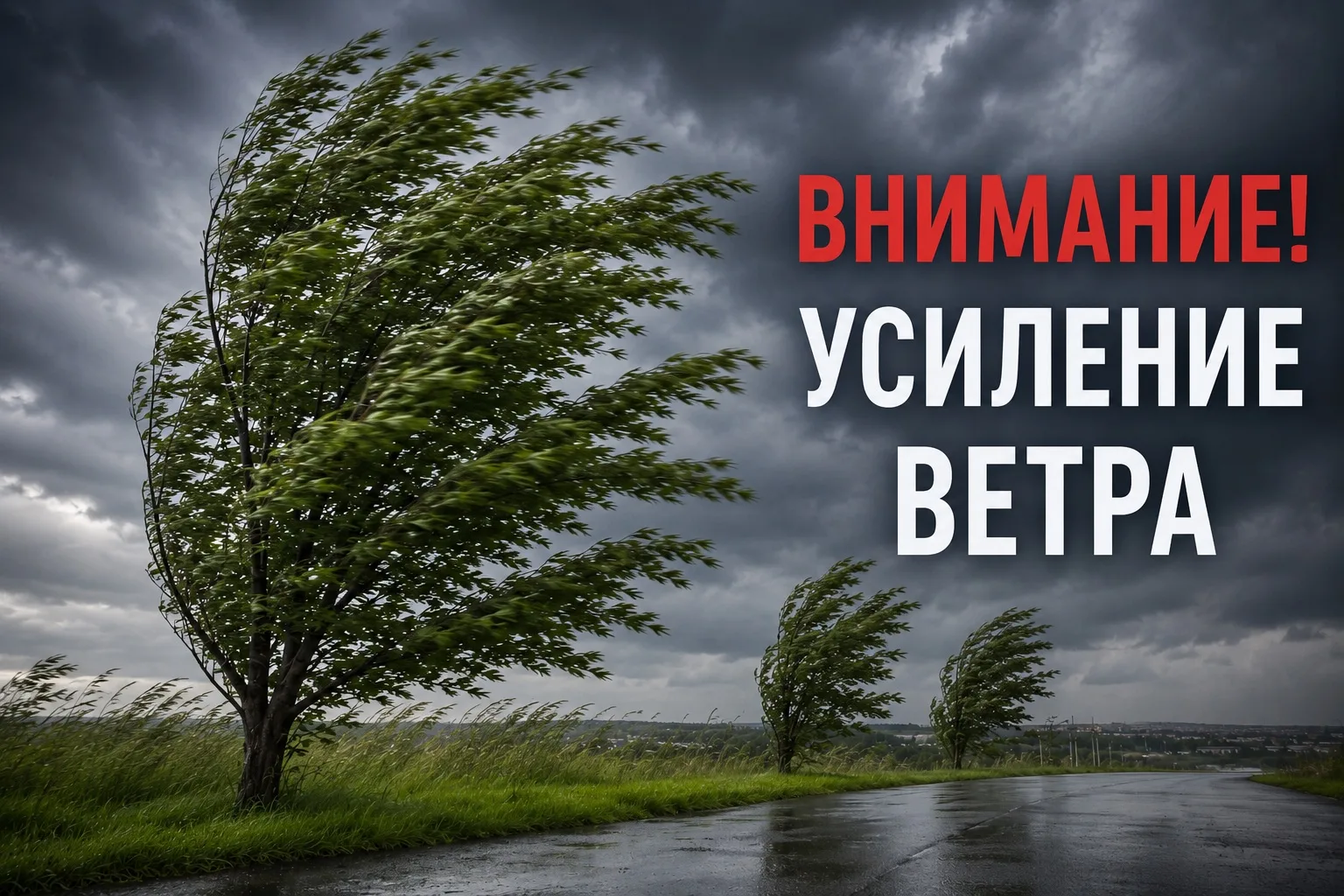 ❗️24 мая на территории Свердловской области прогнозируется усиление ветра — местами пор...