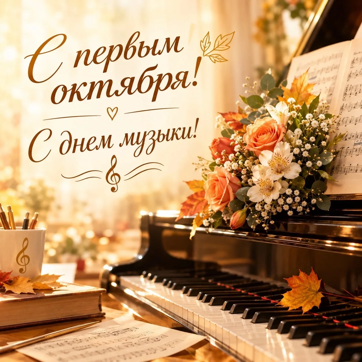 🎶 1 октября — Международный день музыки!