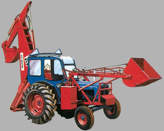 🚜 Как появился первый экскаватор с обратной лопатой?