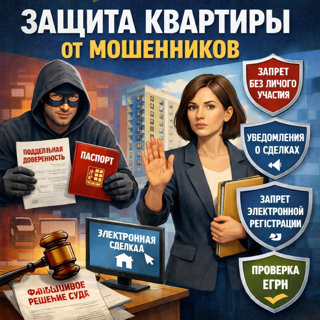 🔒 Защитите свою квартиру от мошенников — это бесплатно и занимает 30 минут
Мошенники научились прод