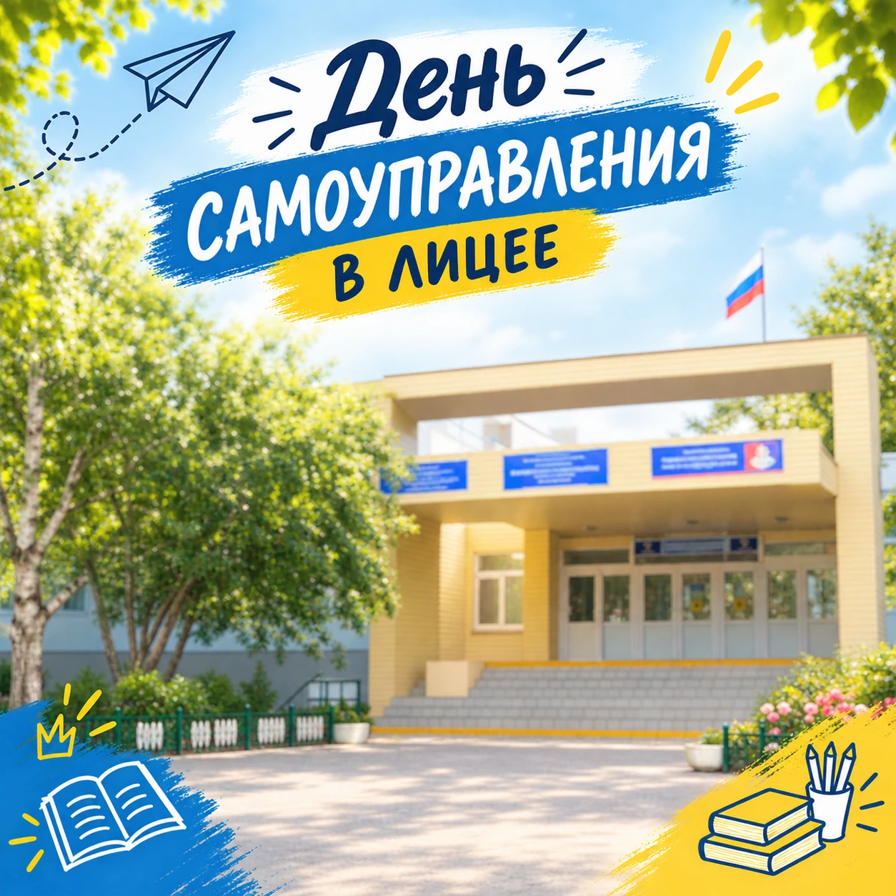 🎓 Сегодня в лицее — День самоуправления!