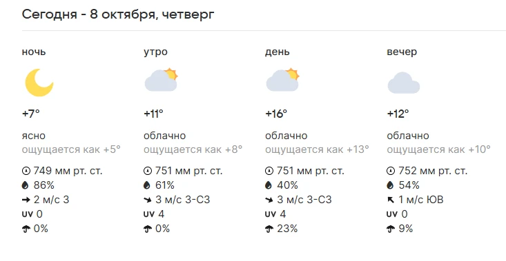 Доброе утро! ⛅️