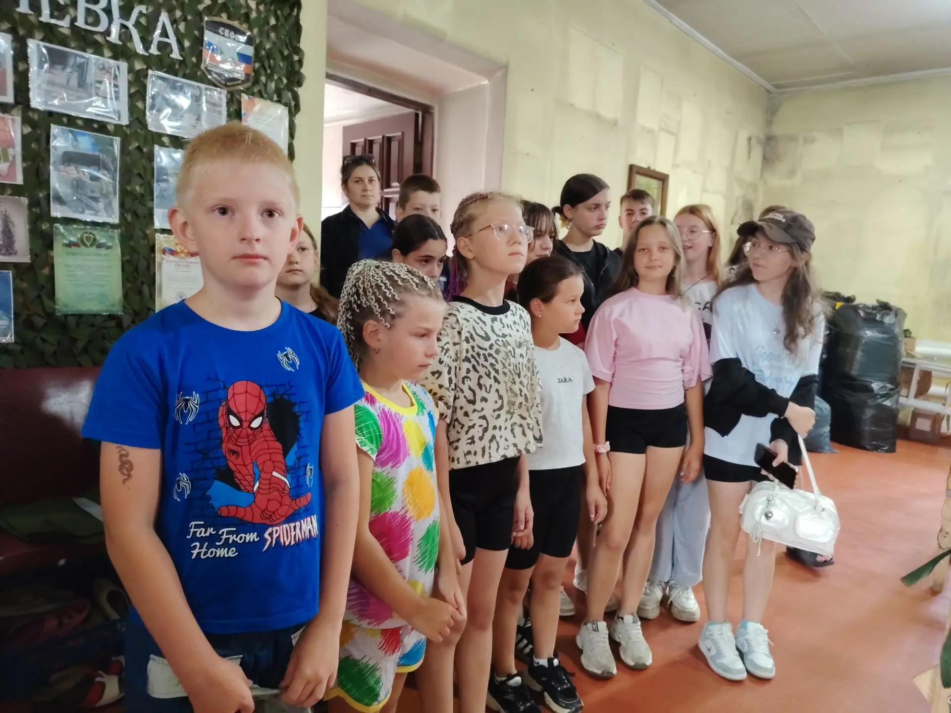 🙏Добрые дела начинаются с малого

👍16 июля воспитанники лагеря дневного пребывания "Дружный" посет