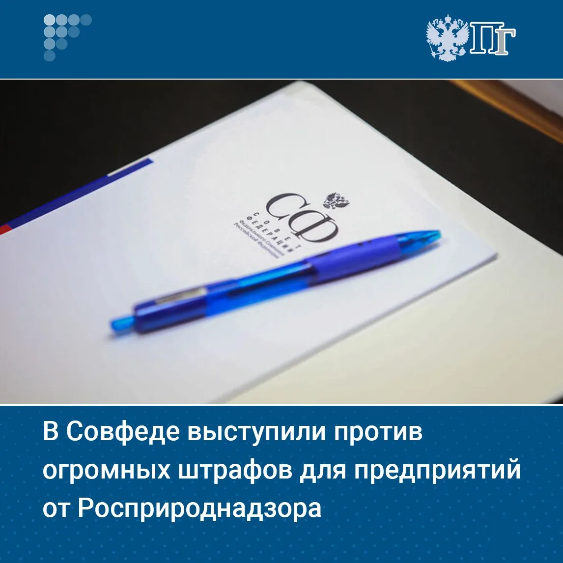 В Совете Федерации раскритиковали многомиллиардные штрафы Росприроднадзора для предприятий за отсутс
