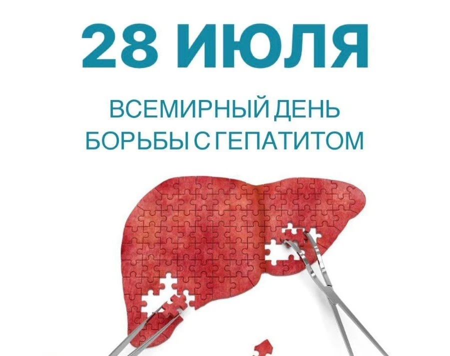 28 июля – Всемирный день борьбы с гепатитом: узнайте о своём здоровье! 🩺❤️
Уважаемые жители Эрзинск