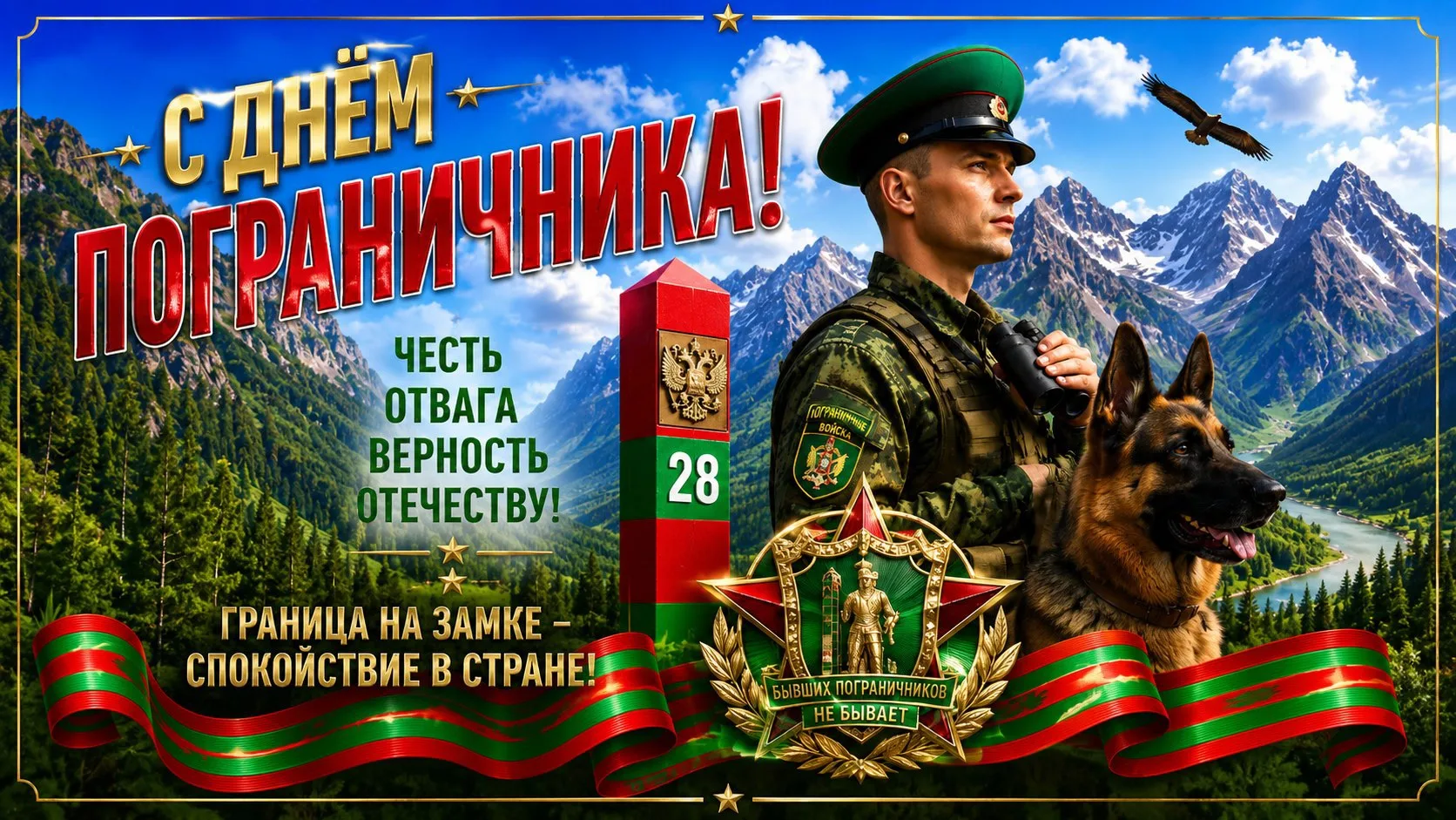 Уважаемые сотрудники и ветераны Пограничной службы!