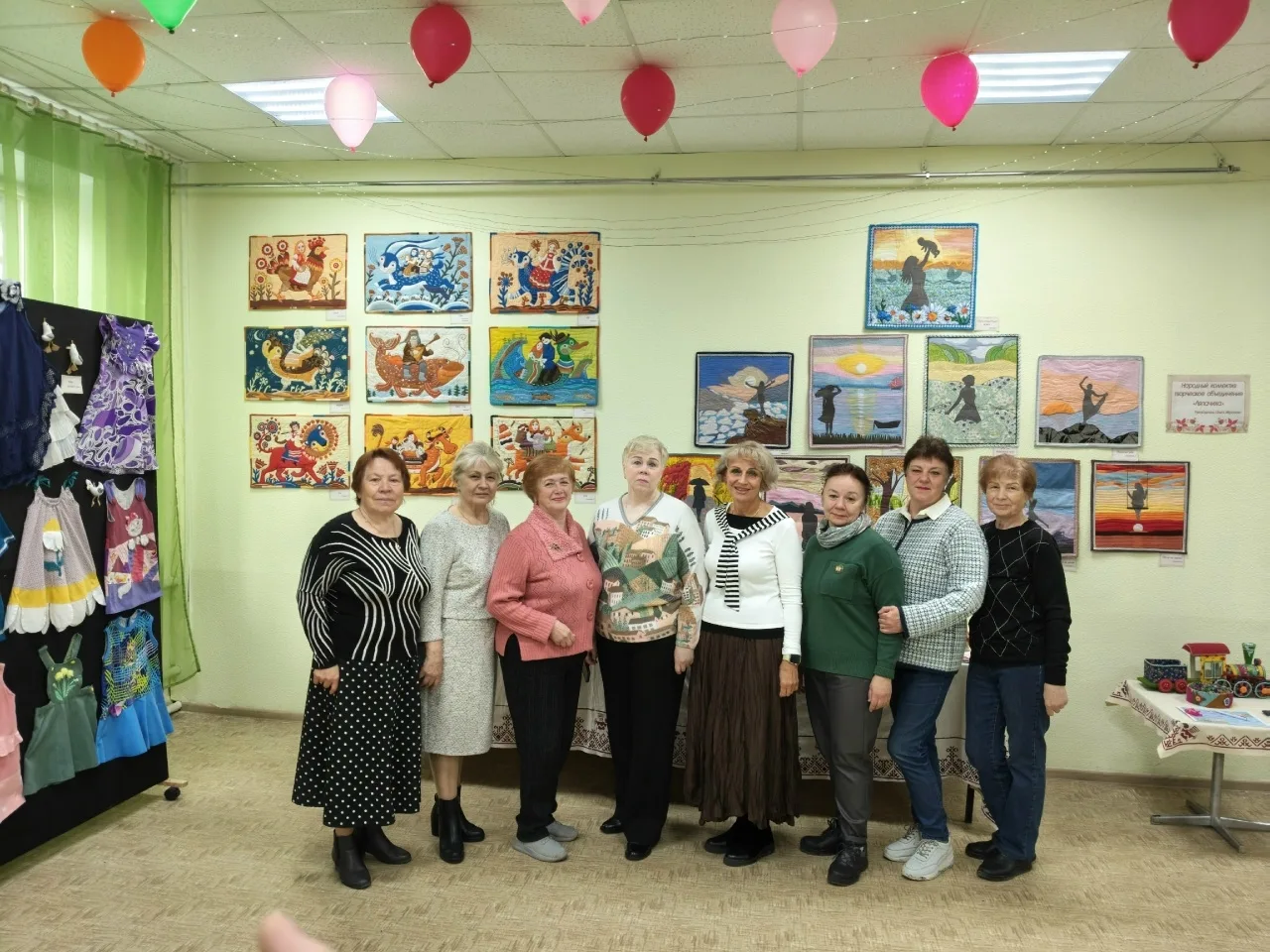 Сегодня в ЦКиС открылась замечательная, яркая выставка декоративно - прикладного искусс...