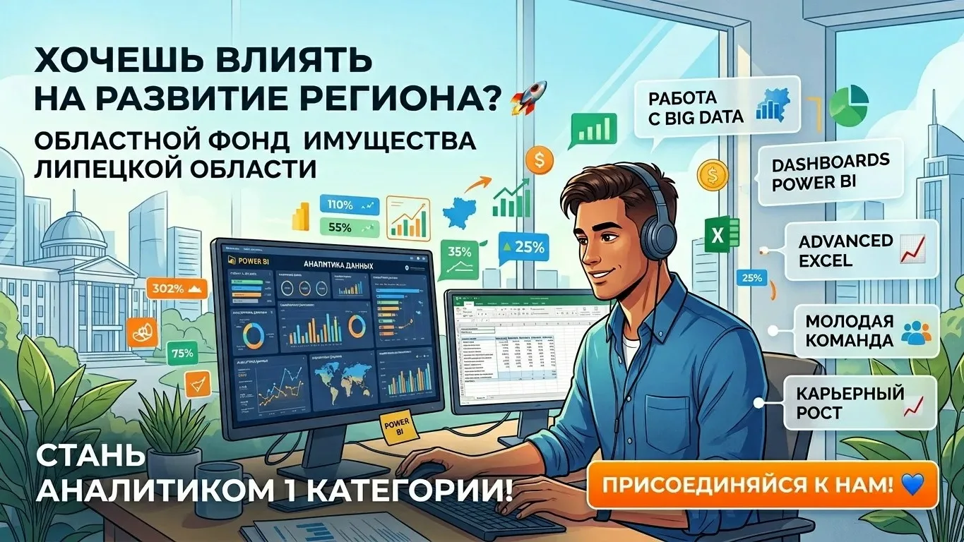 🚀 Хотите влиять на развитие региона и работать с большими данными?