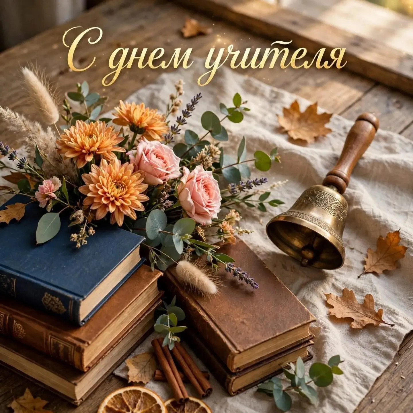 С Днём учителя! 🌸