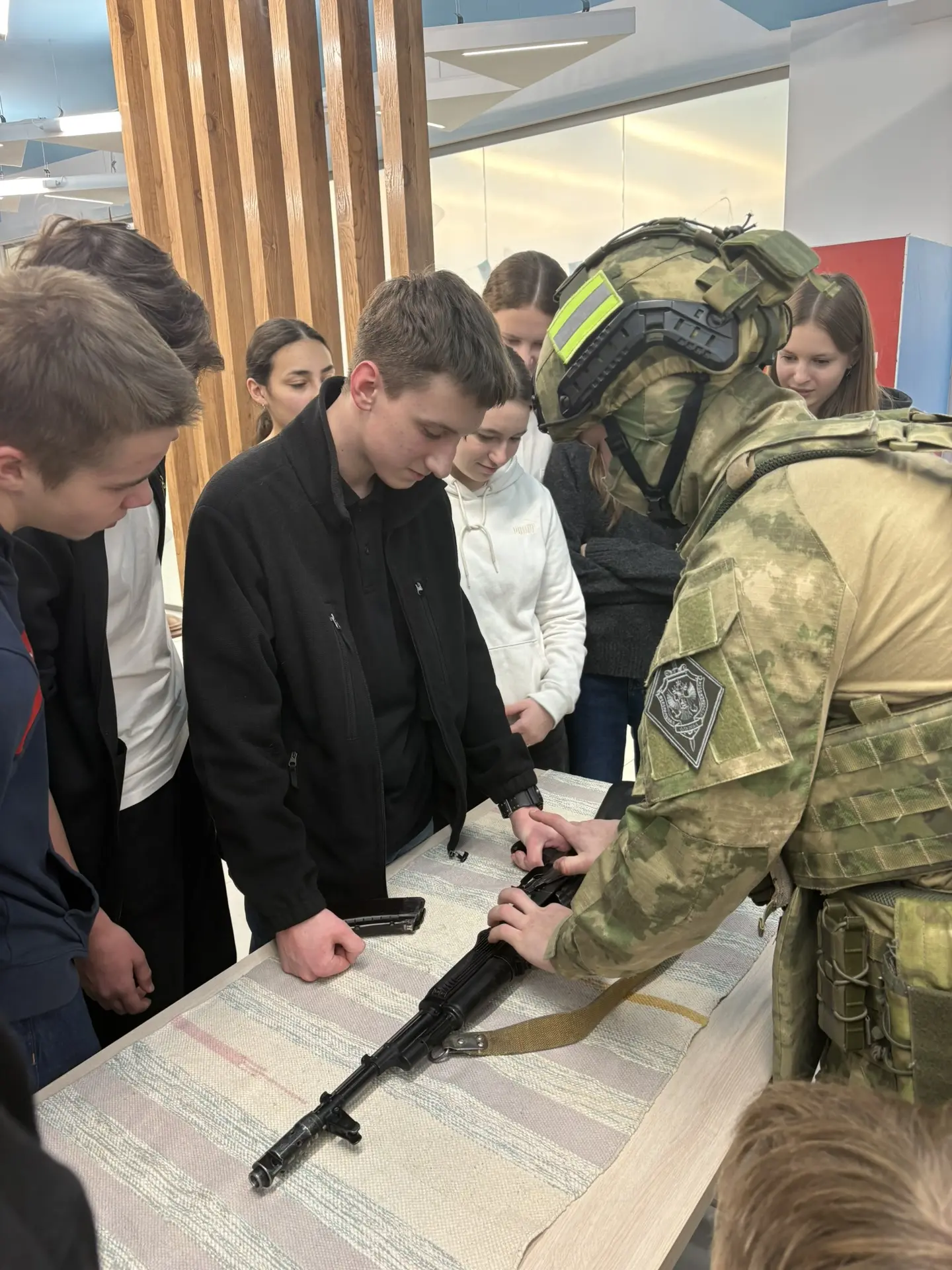 ✳️ В стенах Кадрового центра города Пскова и Псковской области состоялась уникальная встреча учащихс