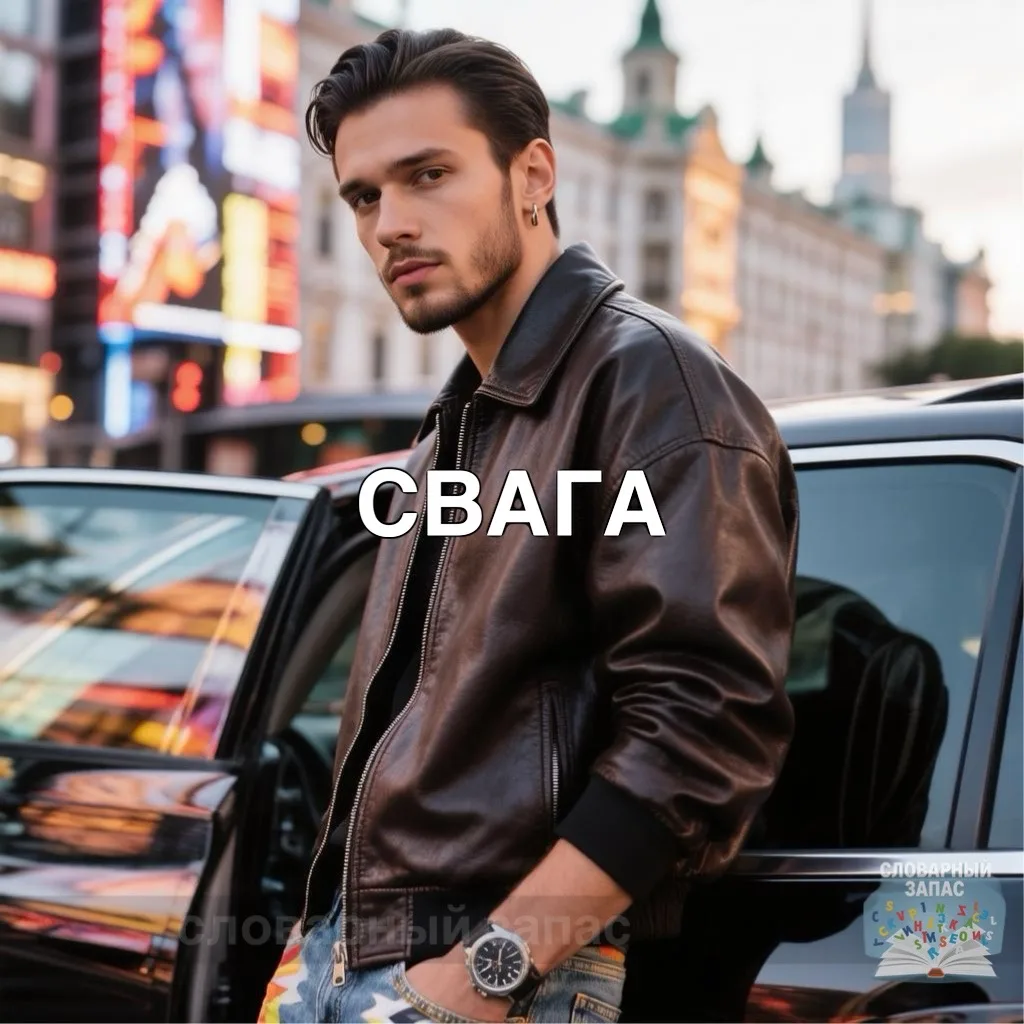 Сва́га — это русифицированная версия английского сленгового слова swag («свэг»), которое означает:

