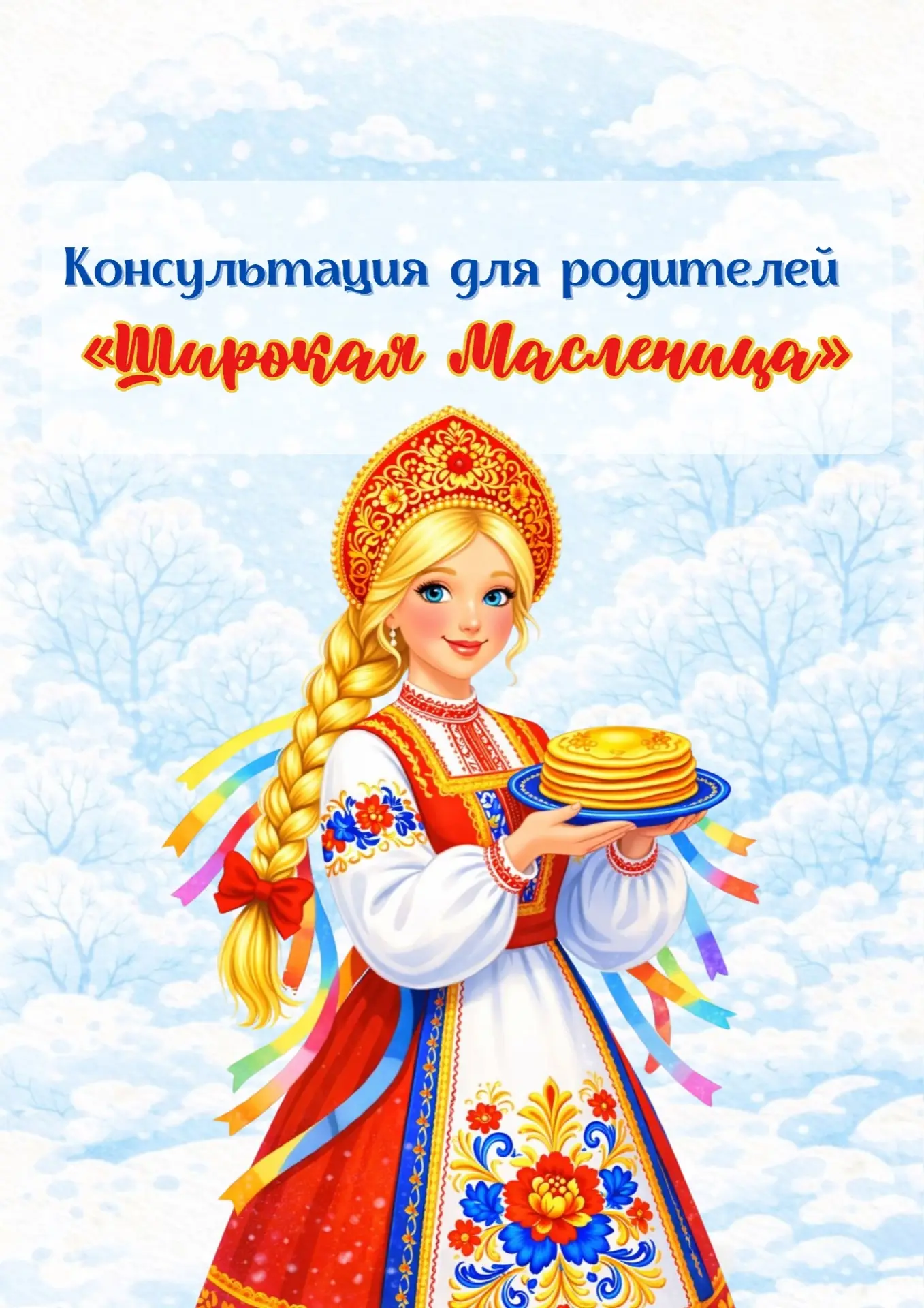 Консультация для родителей «Масленица»