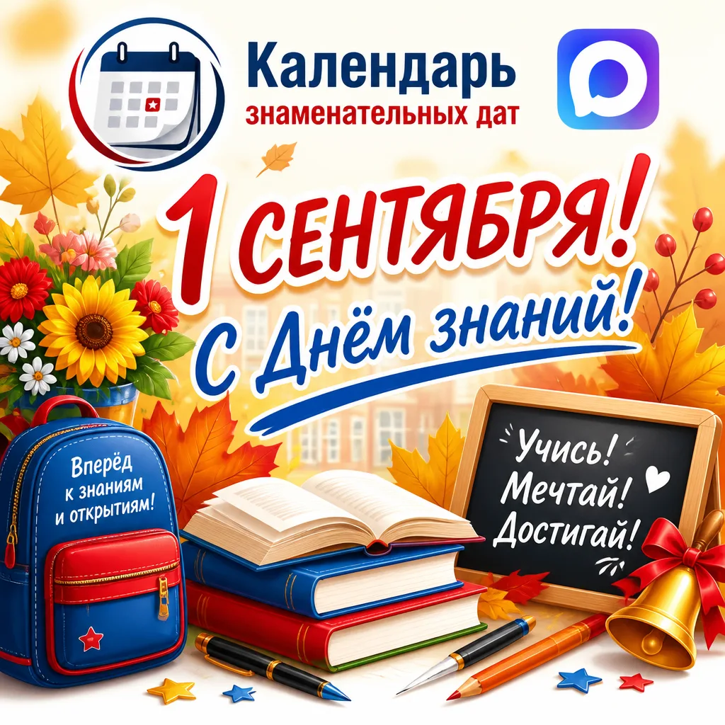 1 сентября — День знаний