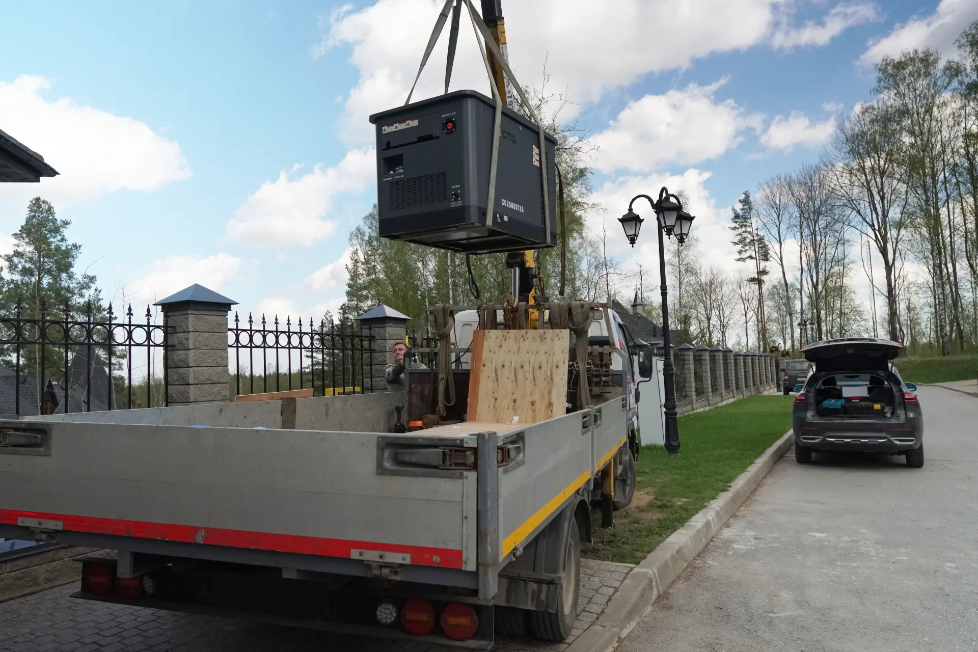 💬 Кейс-портфолио: два газовых генератора для дома-замка и СПА зоны