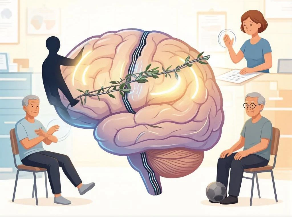🧠Два полушария против одного врага: почему «нейрогимнастика» важна при болезни Паркинсона  Многие зн
