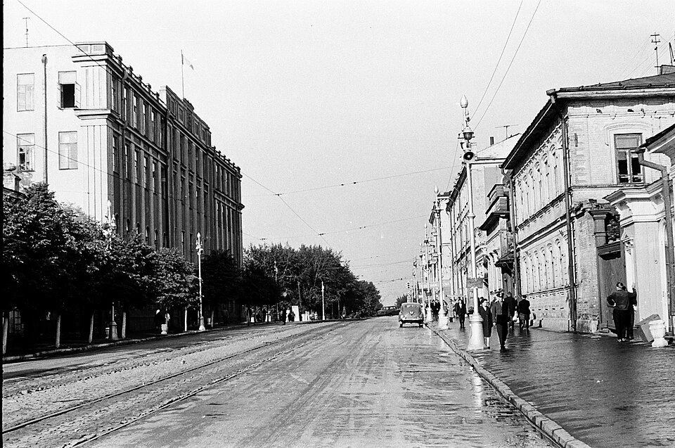 Улица Ленина - 1962 год