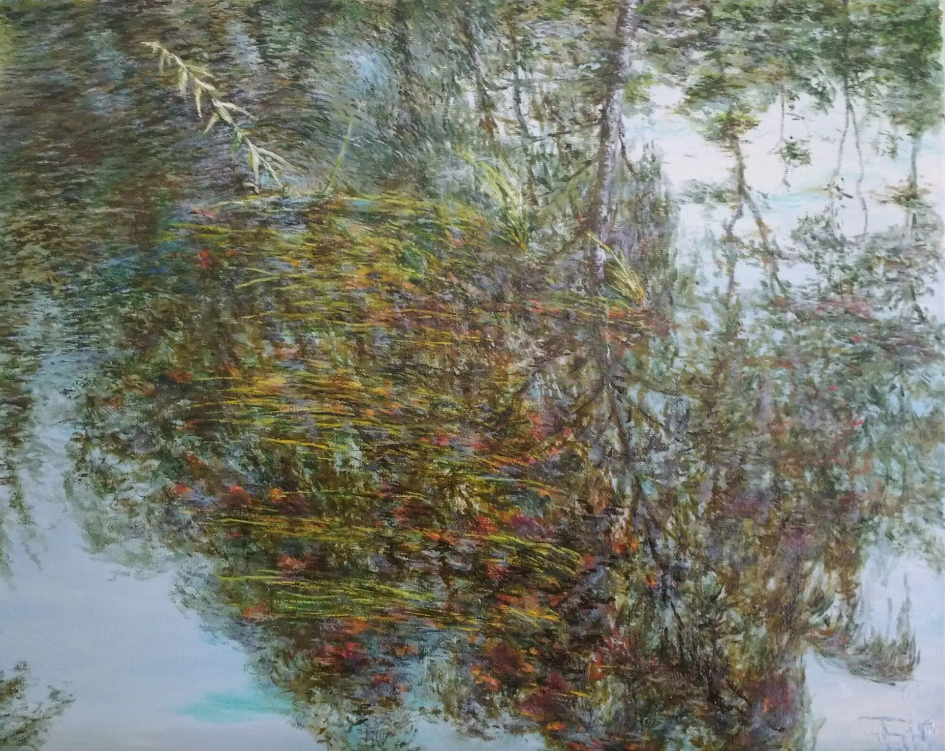 (58) ,,Высь и глубь", холст, масло, 2019г.
