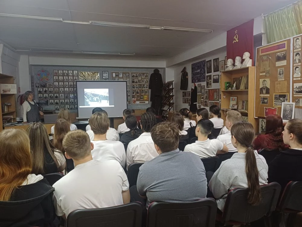 📚 **Без срока давности**   Вчера прошли музейные уроки, организованные руководителем музея И.М. Ерем