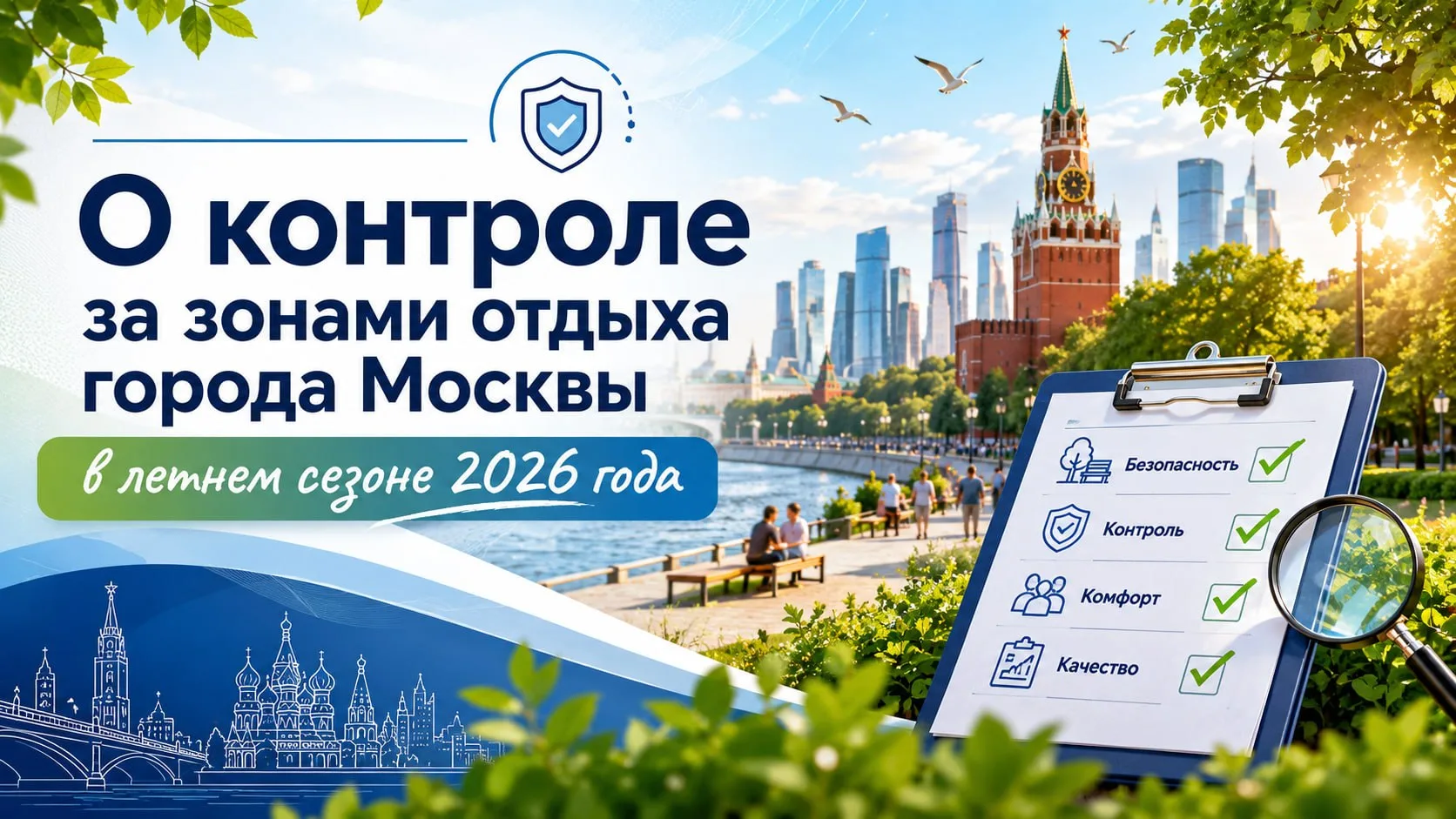 О контроле за зонами отдыха города Москвы в летнем сезоне 2026 года

Управление Роспотребнадзора по 