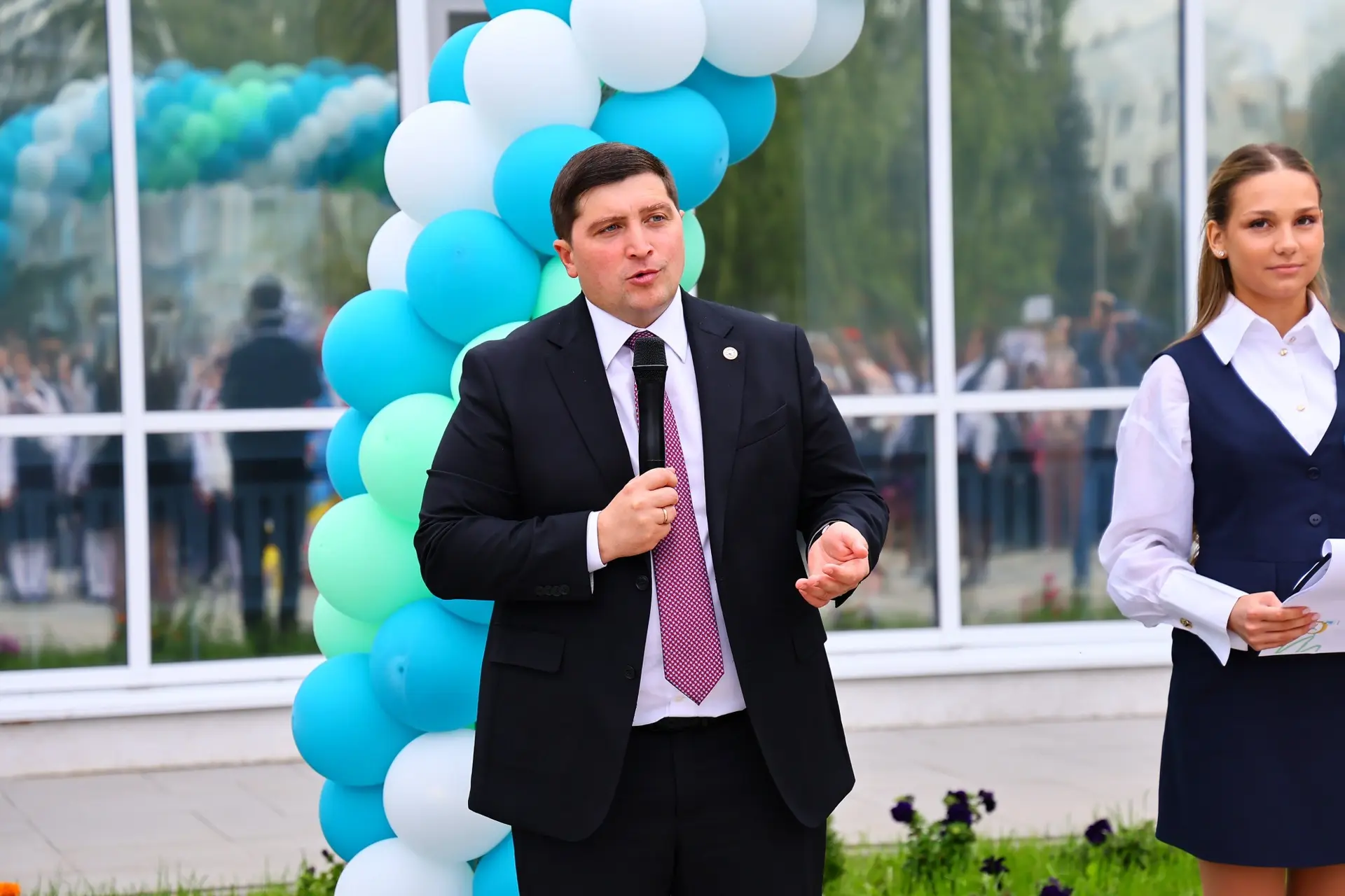 🍁💼💎Сегодня, 1 сентября, в лицее прошла торжественная линейка, посвящённая Дню знаний.
