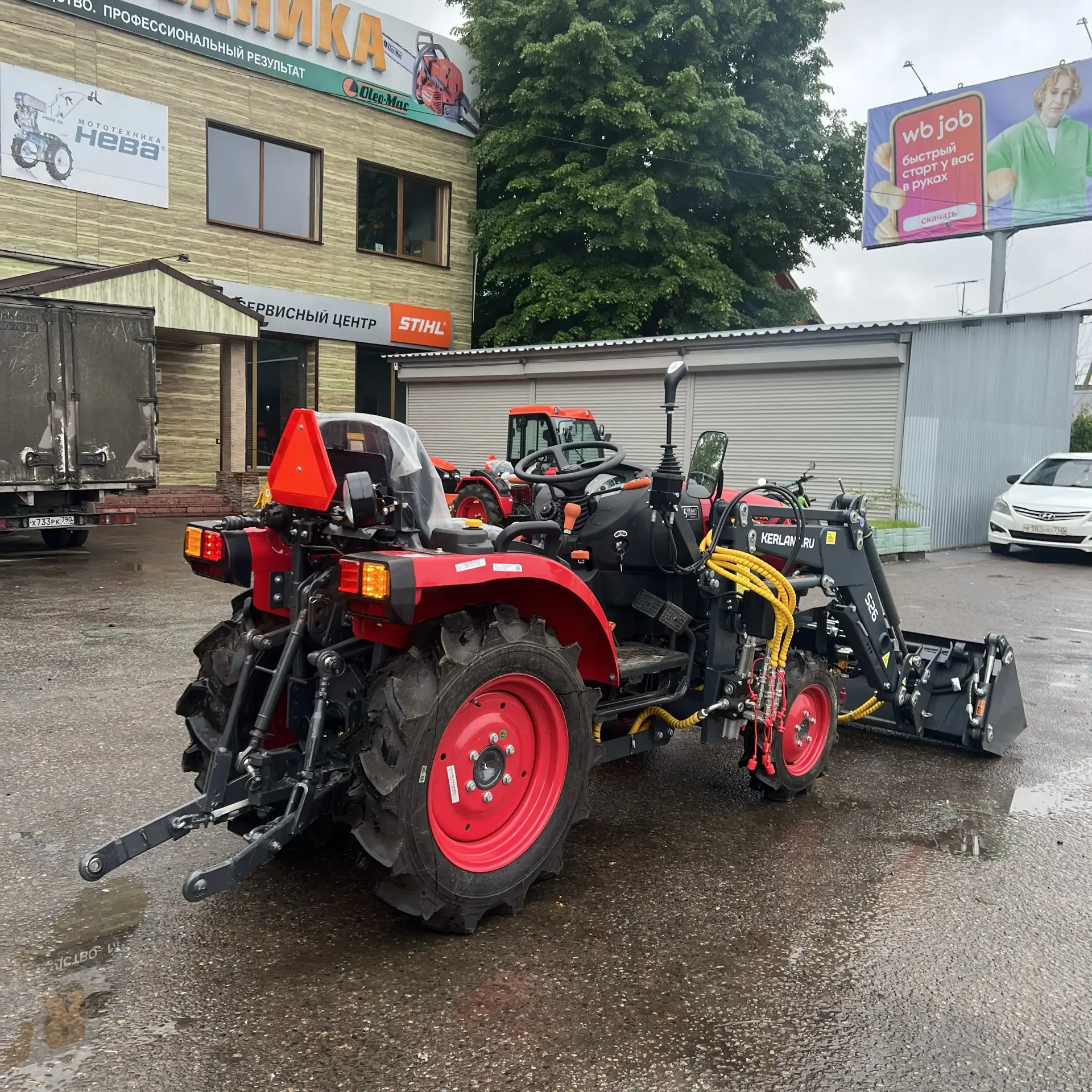 🚜 Фронтальный погрузчик на минитрактор — одно из самых востребованных навесных орудий ...